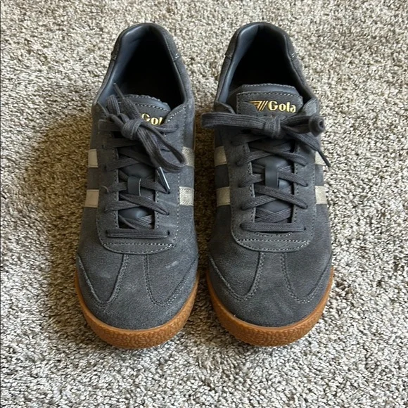 Gola Harrier Mirror (Gold/Silverish) Women’s Sneaker Size 9 - Picture 7 of 13